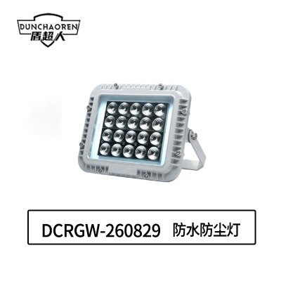 盾超人DCRGW-260829 60W IP65电压等级:AC220V 白光/约5700K LED防眩泛光灯 防水防尘灯