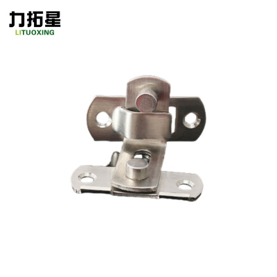 力拓星 直角门扣 不锈钢门锁 70mm 个