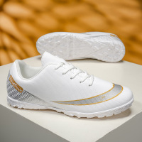 新款秋冬季长钉贴地拼接运动轻便舒适透气户外套脚男女款pu足球鞋