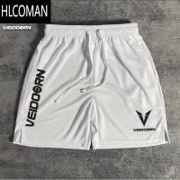 HLCOMAN维动宽松夏季速干透气不过膝篮球侧边开衩短裤男四分运动夏季球裤