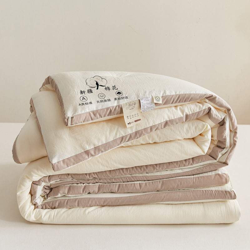 新疆棉花被子单人宿舍棉被春秋被芯宿舍四季通用加厚冬被棉絮被褥