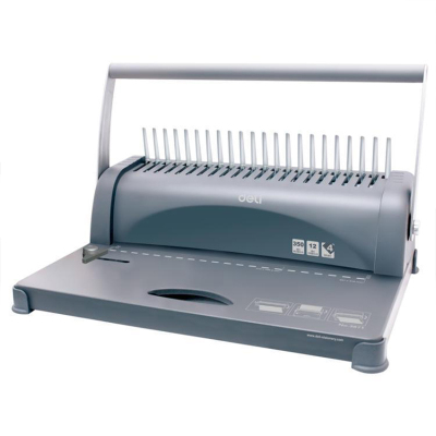 得力3871装订机梳式胶圈装订机办公用品A4打孔机器轻松省力（单位：件）