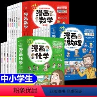 ★[漫画物理+漫画化学+漫画数学]全18册 [正版]这才是孩子爱看的漫画物理全6册别莱利曼俄罗斯就是趣味化学数学1分钟漫