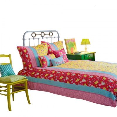 美帮汇家纺床品 欧美风全棉三/四件套床上用品套件莫奈花园