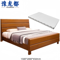 豫龙都 床+床垫 1.5m套