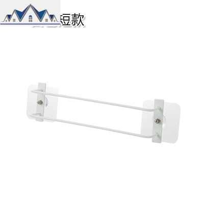 浴室拖鞋架墙壁挂式免打孔放拖鞋免钉沥水架厕所收纳卫生间 三维工匠收纳层架