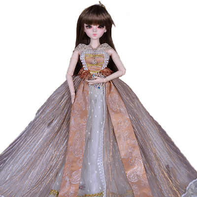 多丽丝凯蒂娃娃改妆珍藏版换装娃娃bjdsd洋娃娃60cm仿真女孩公主玩具套装菲瑞娅珍藏版