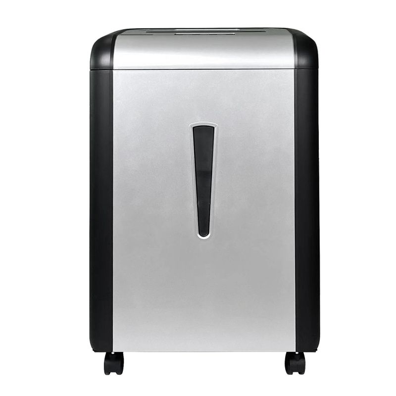 震旦AS0612CD办公商用碎纸机 七级保密 单次6张 连续30分钟,30L 1*2mm粉末 双入口设计 可碎卡、光盘纸