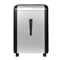 震旦AS0612CD办公商用碎纸机 七级保密 单次6张 连续30分钟,30L 1*2mm粉末 双入口设计 可碎卡、光盘纸