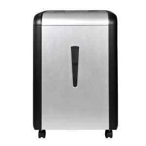 震旦AS0612CD办公商用碎纸机 七级保密 单次6张 连续30分钟,30L 1*2mm粉末 双入口设计 可碎卡、光盘纸