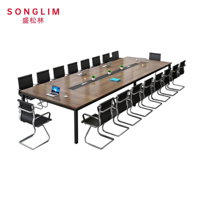 SONGLIM 盛松林 会议桌 4*1.5*0.75M(可坐14人) 张