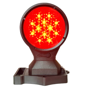 迪利登 磁吸式红闪双面灯 LED防护灯 RL4831 台 短款