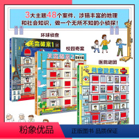 [全3册]关窗破案 [正版]关窗破案全套3册+猫咪大侦探8册真相只有一个 给4-10岁孩子的互动式游戏双景探案书15扇窗