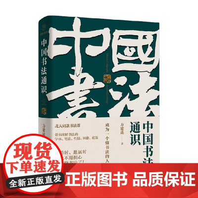 中国书法通识 方建勋 著 北大书法课 带你成为一个懂书法的人 书法