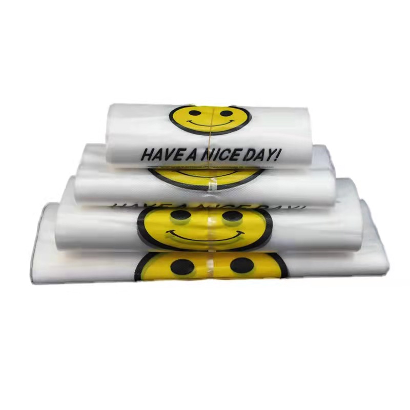 橙亿鸿 笑脸塑料打包袋 15X26X8 100个装/包