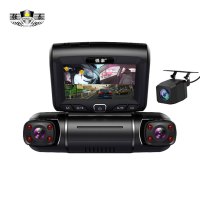 强泰行车记录仪2K前后四镜头高清广角D8(32G)