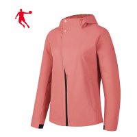 乔丹 夹克风衣 梭织风衣 女上衣 KFD42221310 女款 件(矿物粉 M)