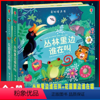 [正版]Usborne奇妙发声书点读 花园里面丛林里边谁在叫唱 会出声音带有声读物绘本0-1-2-3岁 故事宝宝启蒙幼