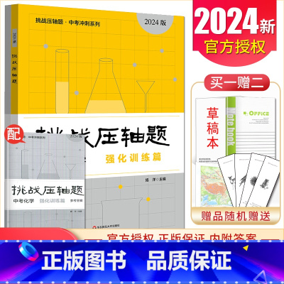 中考化学强化训练篇 初中通用 [正版]2025挑战压轴题中考数学物理化学七年级八年级九年级轻松入门篇精讲解读篇强化训练篇