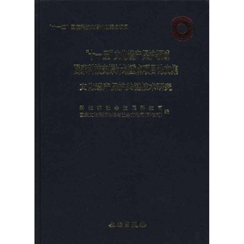 正版新书]文化遗产保护关键技术研究科技部社会发展科技司978750