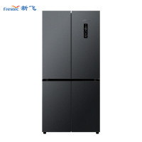 新飞风冷无霜超薄零嵌445L十字门鸿蒙智联电冰箱一级双直流变频全空间除菌BCD-445WKQ8AT灰