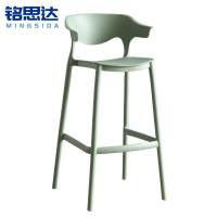 铭思达塑料椅坐高75cm把