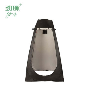 劲脉 户外洗澡帐篷 黑色-120*120*190CM 顶