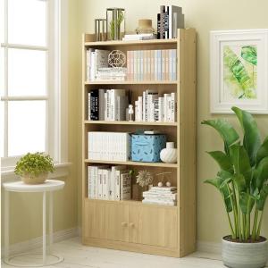 森美人实木简易书架置物落地简约客厅儿童小书柜子桌面上收纳学生省空间