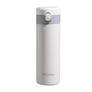 三极户外(TriPolar) TP3612 400ml 316不锈钢简约弹跳盖水杯 保温杯 1 个/个(计价单位:个)
