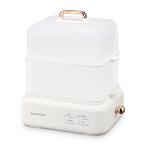 大宇家用煮蛋器小型多功能蒸蛋蒸包小蒸锅 双层 DYZD-20W3