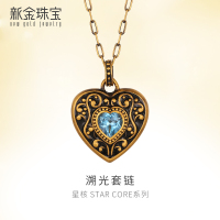 新金珠宝 黄金手链999足金女首饰足金项链