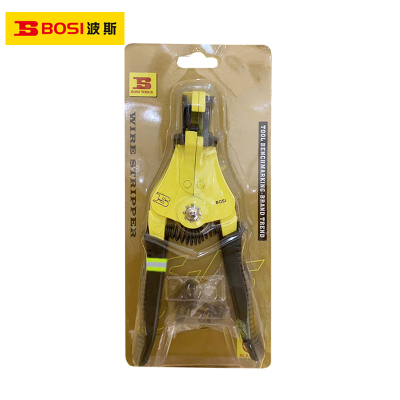 波斯(BOSI) 荧光系列重型自动剥线钳 0.5-2.0mm 把