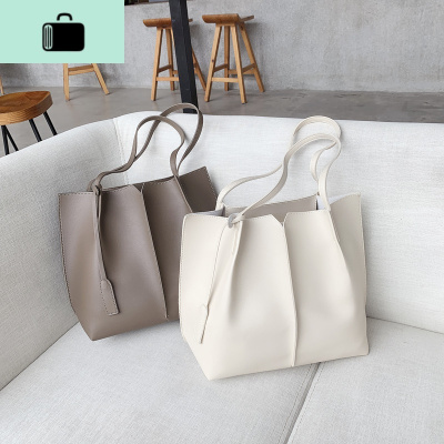 大包包2020新款潮网红夏季时尚百搭单肩包女包大容量托特包购物袋NEW LAKE女士单肩包