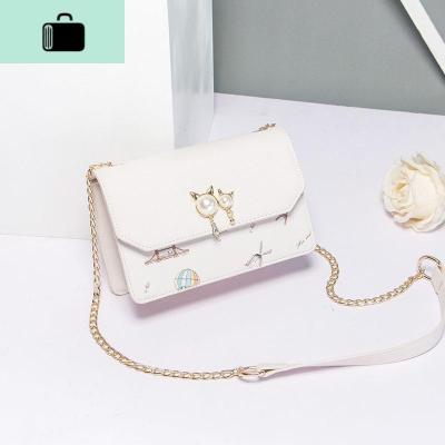 新款森系单肩包小包包女包2020新款潮韩版少女百搭链条斜挎包时尚NEW LAKE女士单肩包