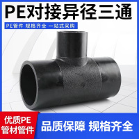 盛京联硕 PE对接异径三通 T200×125对接式(承压1.6Mpa)个