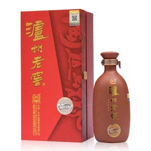 泸州老窖紫砂大曲(红)500ml 52度单瓶礼盒装 浓香型白酒送礼宴请