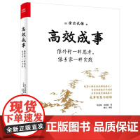 店 高效成事 像外行一样思考 像专家一样实践 马金城 王国强 译 海阔天空的构思 跳出现有的成功 电子工业出版社