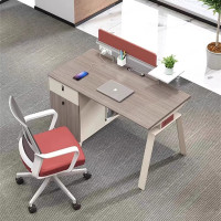 迅迈 1200*600*750mm单人位含椅 职员办公桌椅组合员工位屏风卡座简约办公桌办公家具
