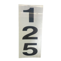 顺亦兴 接触网支柱杆号牌 胶接式360*200*0.5mm含胶水 /块