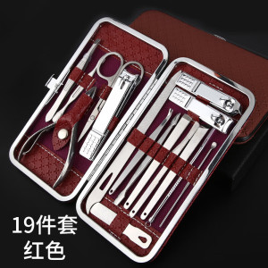 铁迅不锈钢指甲刀 19件 套