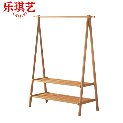 乐琪艺 衣帽架 100*46*145cm 双层 个