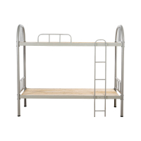 经济型上下铺铁床员工宿舍双层铁架床高低铁单人床学生钢木工地床