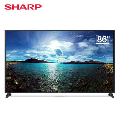 夏普（SHARP）4T-C86E7CA86英寸4K超高清HDR技术2+32G语音遥控二级能效网络液晶平板电视