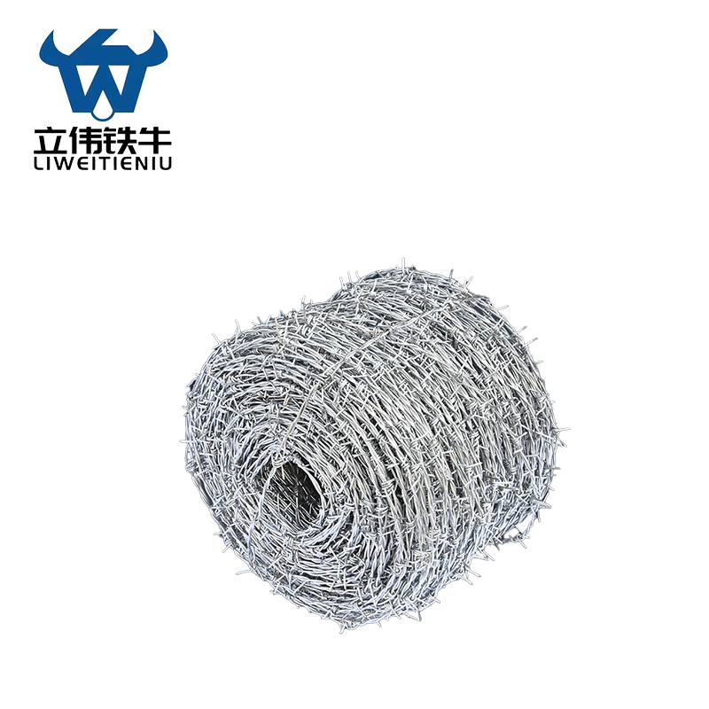 立伟铁牛镀锌钢丝刺绳200米/捆