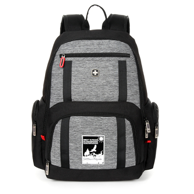 瑞士时尚休闲商务潮流迷彩双肩包SN9555