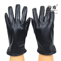 约盾 触屏加绒防寒羊皮防寒手套 YDTP8608/双