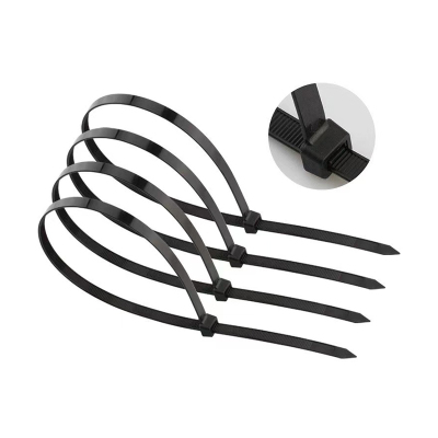 盾铁侠尼龙扎带黑色白色5*250mm250根/包