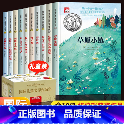 [礼盒装/全10册]国际大奖儿童文学作品 [正版]纽伯瑞国际儿童金奖小说 全套10册中小学生三四五六年级老师课外书经典读