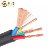 竹江 橡套软电缆 YC4*2.5 额定电压450/750V 米