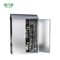 喜力健 不锈钢收纳柜 304对开门1.6*1.2*0.42M 个